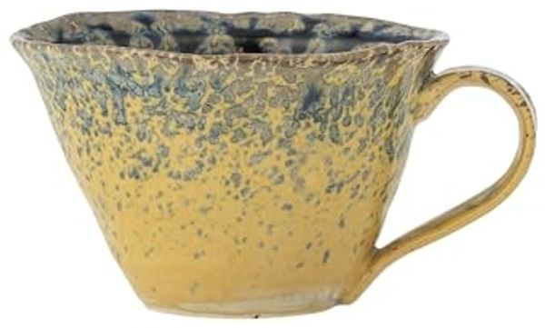 Bloomingville Tasse Bloomingville Milani Tasse, Blau, Steingut, 250 ml, Steingut