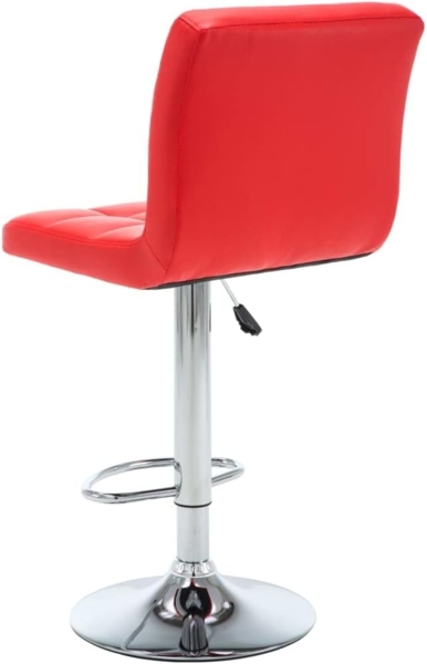 vidaXL Barhocker 2 Stk. Rot Kunstleder [323635] Bild 7