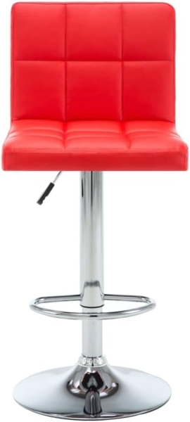 vidaXL Barhocker 2 Stk. Rot Kunstleder [323635] Bild 5