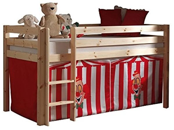 Spielbett Pino mit Textilset \"Zirkus\"
