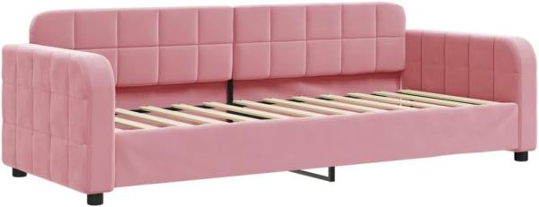 vidaXL Tagesbett Rosa 80x200 cm Samt 354054