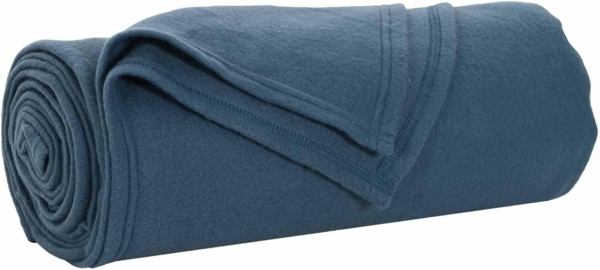 vidaXL Wohndecken 6 Stück Marineblau 170 x 130 cm Fleece 42017061