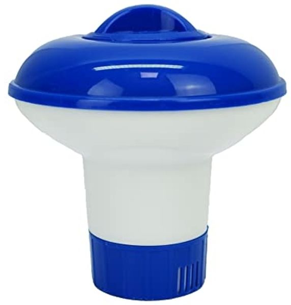 Bestlivings Chlordosierschwimmer für Pools/Whirlpools, (1-tlg) Ø13cm, verstellbare Dosieröffnung, für Chlortabletten bis zu 20g