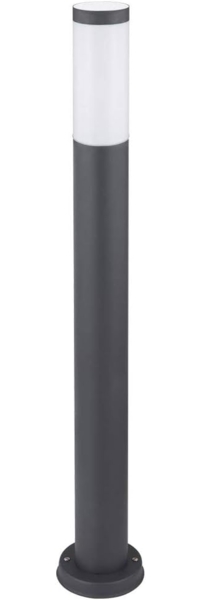 RGB LED Stehleuchte, Edelstahl anthrazit H 80 cm