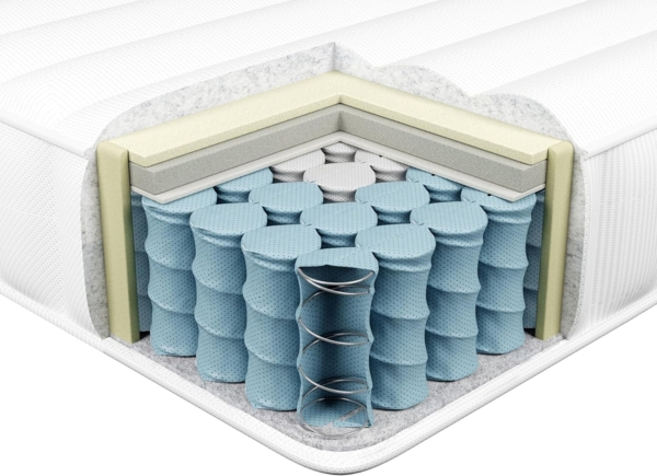 Latex-Taschenfederkernmatratze SPRINGY hart 140 x 200 cm Bild 4