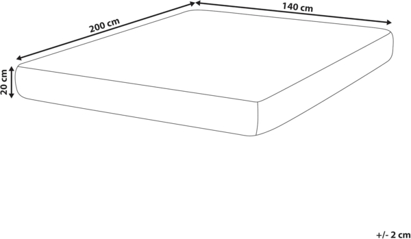 Latex-Taschenfederkernmatratze SPRINGY hart 140 x 200 cm Bild 2