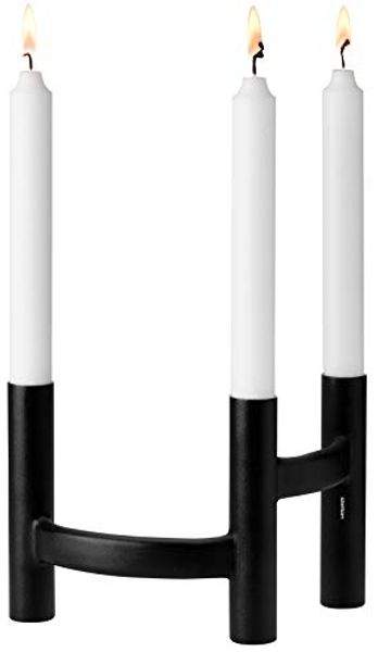 Stelton Ora Kerzenständer 3-armig schwarz