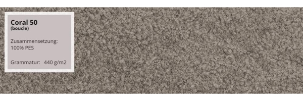 Polsterbett Sokoz Boucle (Farbe: Coral 50, Größe: 140 x 200) Bild 5