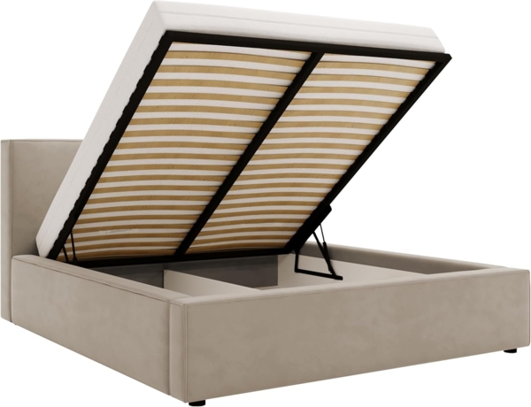 Polsterbett Sokoz Boucle (Farbe: Coral 50, Größe: 140 x 200) Bild 4