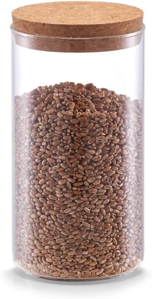 Vorratsglas mit Korkdeckel - Ø 9,5 x 23,5 cm Bild 5