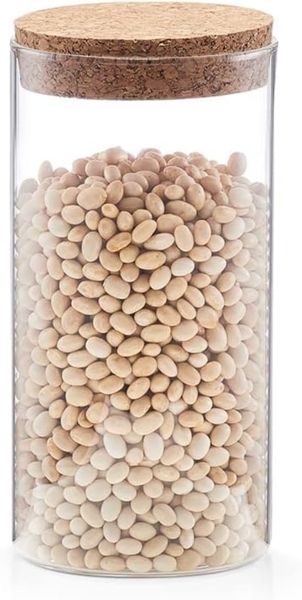 Vorratsglas mit Korkdeckel - Ø 9,5 x 23,5 cm Bild 2