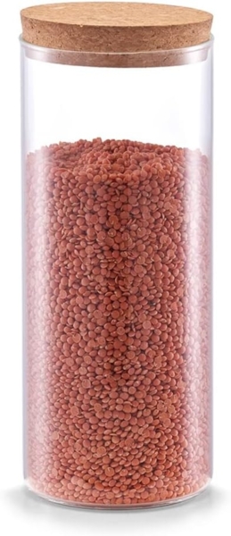 Vorratsglas mit Korkdeckel - Ø 9,5 x 23,5 cm Bild 6