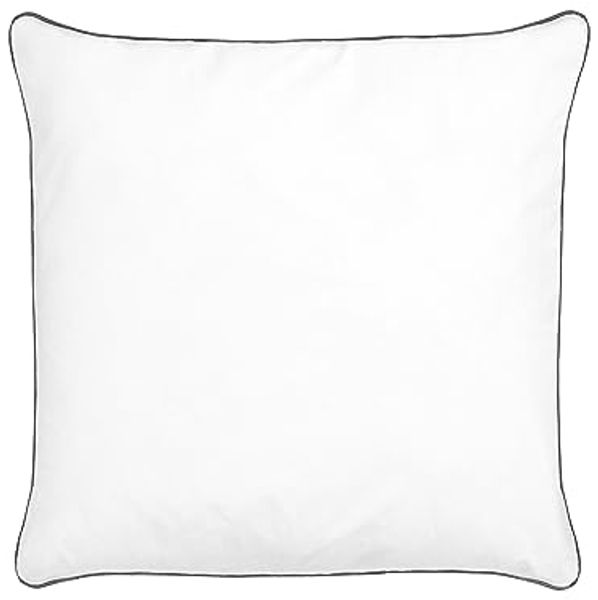 Kopfkissen PELISTER Niedrig Mikrofaser 80 x 80 cm Weiß