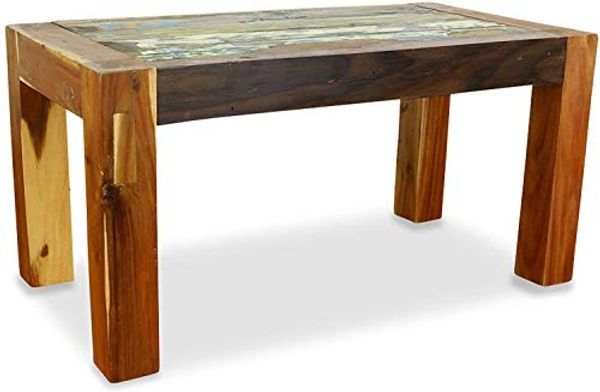 livasia Couchtisch livasia Couchtisch aus Java, recyceltes Teakholz/Bootsholz, 80x40x40cm