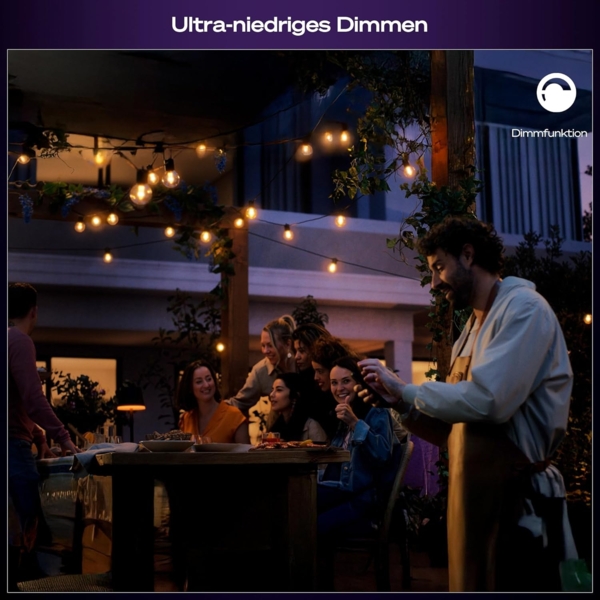 Philips Hue Festavia Globe Outdoor Lichterkette 14 m EU Bild 3