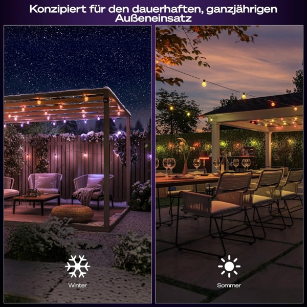 Philips Hue Festavia Globe Outdoor Lichterkette 14 m EU Bild 6