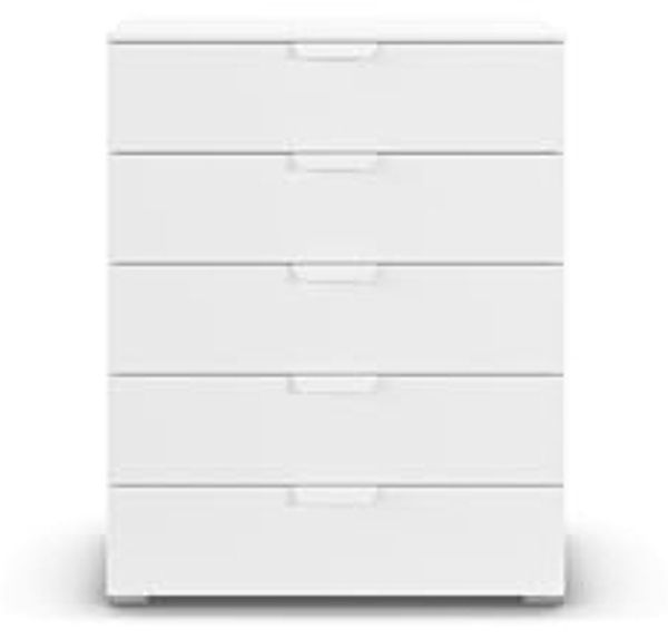 rauch Aditio Box, Kommode, 5 Schubladen, mit Softclose-Funktion, Farbe Weiß, BxHxT 80x100x43cm Bild 7