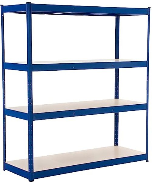 Steckregal 160 x 60 x 180 (Farbe: blau)