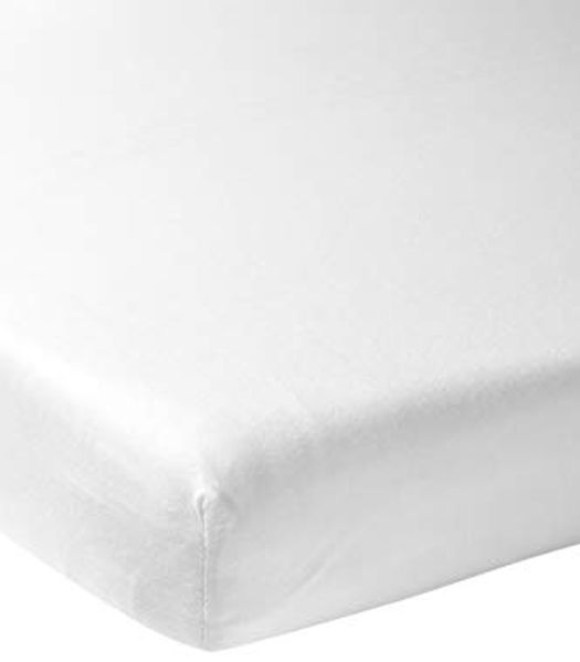 Meyco 567000 Jerseyspannlaken Einzelbett weiß