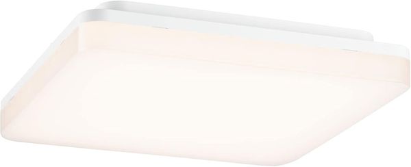 Rechteckige Deckenleuchte Cela IP44 LED Panel mit WhiteSwitch Weiß Kunststoff Paulmann 79839