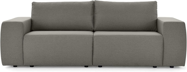 LOOKS by Wolfgang Joop Looks II Designer Bigsofa, Sofa, Polstersofa, grau, 242 x 89 x 70 cm