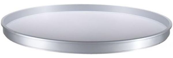 Kartell 4959SI Abschlußplatte für Baukastenelement Componibili rund undurchsichtig Durchmesser 42x2,9 cm ABS, silber