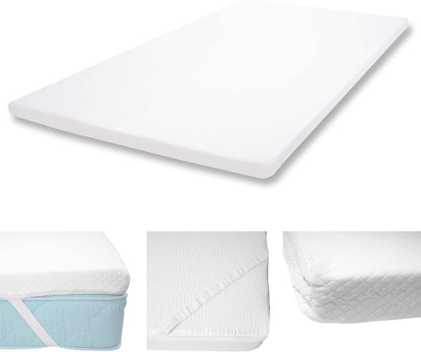 Kaltschaum-Matratzentopper 140x200 cm