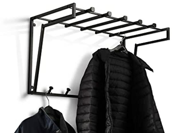 M2 Kollektion Garderobe Vigo 2 in schwarz, B/H/T = 79 x 45 x 40 cm