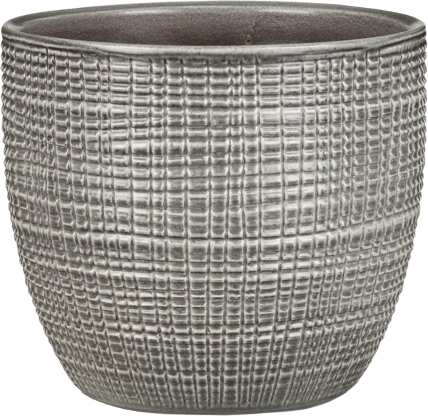 Scheurich Übertopf Serie 866 Ø 22 x 19,3 cm hellgrau