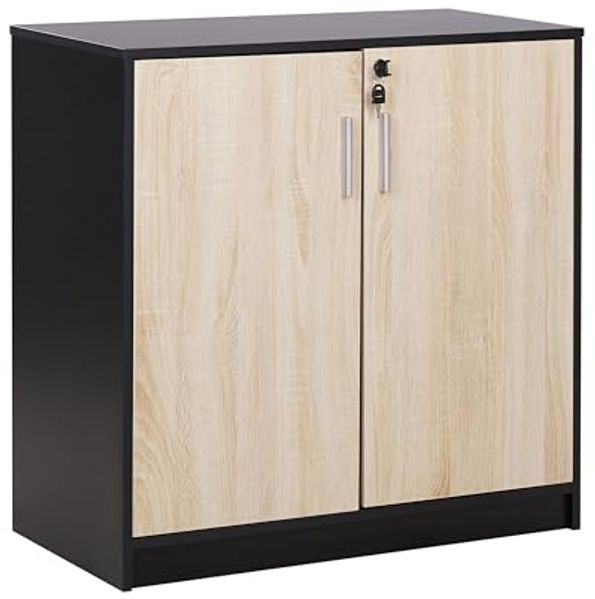 Büroschrank ZEHNA Heller Holzfarbton