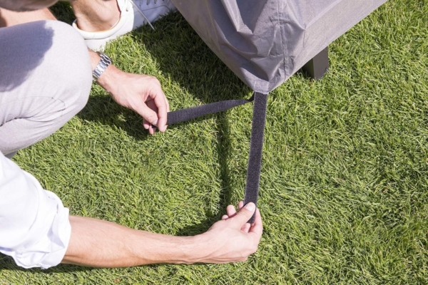 Gardissimo Gartenmöbel-Schutzhülle Atmungsaktiv, frostbeständig, wasserdicht, Premium 344493, 350 x 200 x 80 cm Bild 4