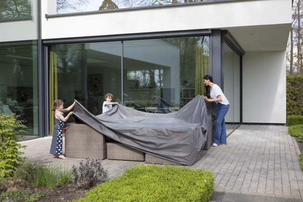 Gardissimo Gartenmöbel-Schutzhülle Atmungsaktiv, frostbeständig, wasserdicht, Premium 344493, 350 x 200 x 80 cm Bild 3