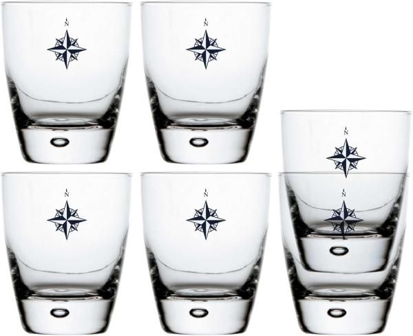 Wasser Glas Set 6 Stück, Ecozen, unzerbrechlich - Northwind