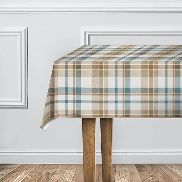 d-c-table® Tischdecke Manhattan Borneo 150 x 250 cm, blau