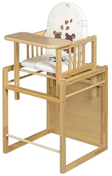 Best For Kids Kombihochstuhl Victoria - leicht umbaubar zur Stuhl-Tisch-Kombination