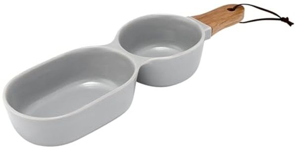 Ladelle Classic Servier-Schale 2-tlg. grau