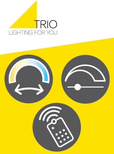 Große LED Deckenleuchte RISE mit Fernbedienung Weiß, Breite 77cm Bild 6