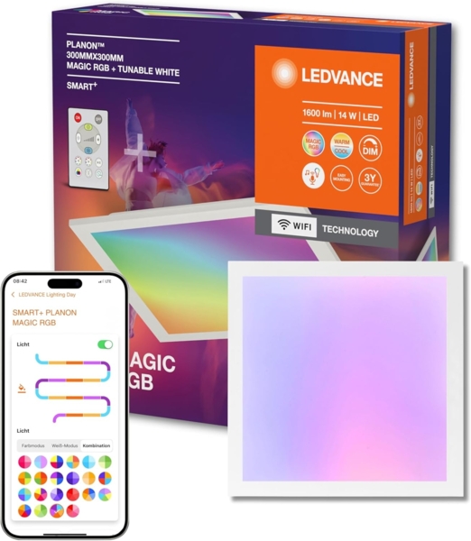 LEDVANCE SMART+ WIFI PANEL MAGIC RGB 300x300mm