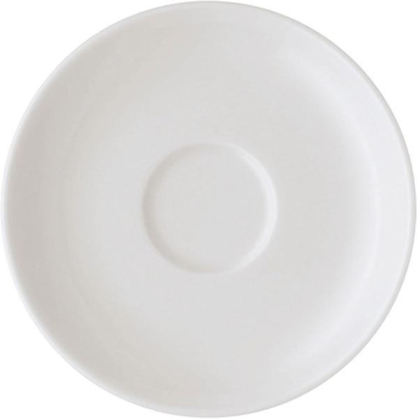 Arzberg Form 2000 Untertasse für Espressotasse 90 ml, Unterteller, Unter Teller, White, Porzellan, 12 cm, 42000-800001-14721