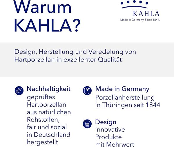 Maxi-Becher 0,35 l bordglasiert touch! Five Senses Skyline touch! Rot Hannover Kahla Becher - Mikrowelle geeignet, Spülmaschinenfest Bild 2