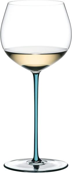 Riedel FATTO A MANO OAKED CHARDONNAY TURQUOISE 1 Stück 490000T97