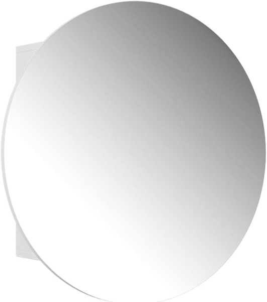 Badspiegelschrank Loki Weiß 70 x 70 cm mit 2 Fächern Vicco