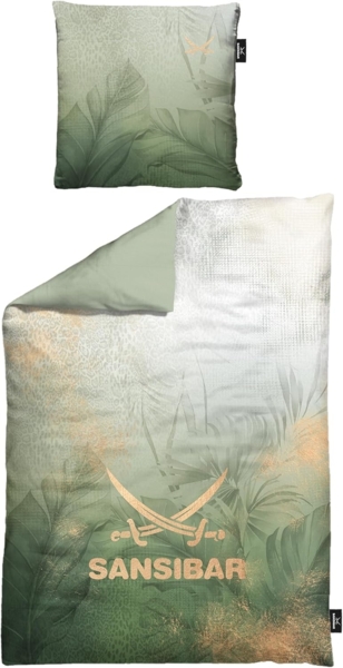 Bettwäsche SANSIBAR Satin (BL 155x220 cm)