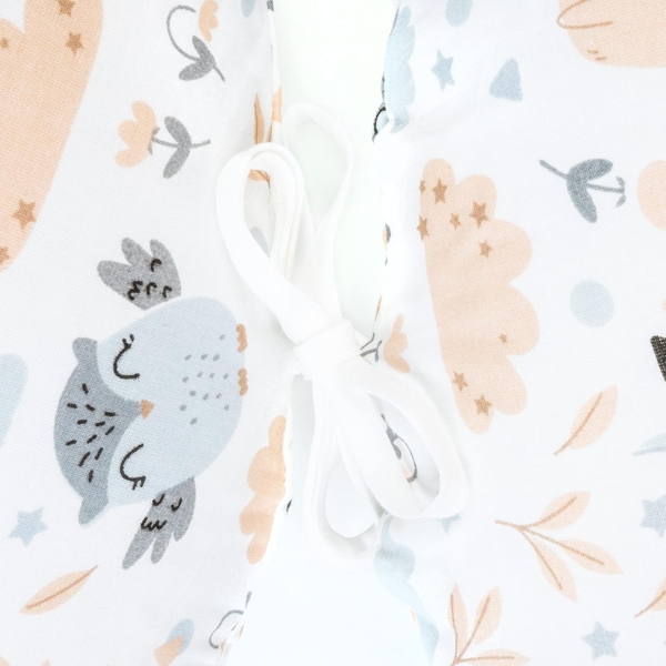 Amilian Stillkissenbezug 170 cm - Kissenbezug für Stillkissen, Seitenschläferkissen -Bezug, 100% Baumwolle - weicher und pflegeleichter Ersatzbezug Bild 4