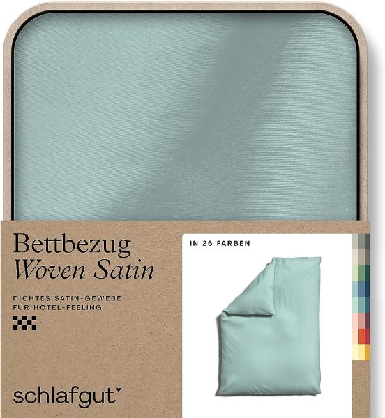 Schlafgut Bettbezug Woven Satin, (1 St), besonders dicht gewebt, Mix & Match: passender Kissenbezug erhältlich