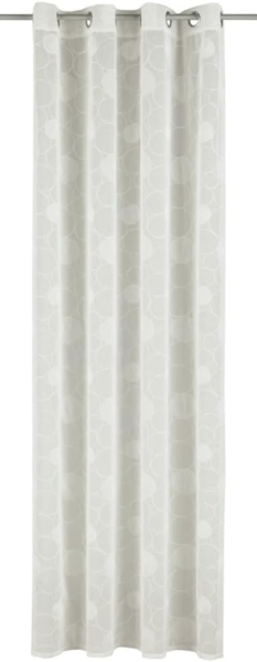 Sehlbach Ösenschal offwhite Kreise 140 x 245 cm