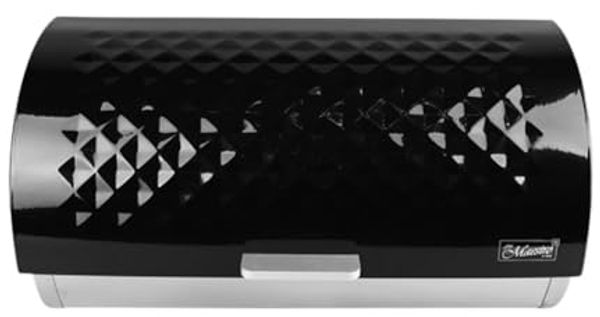 Maestro Brotkasten schwarz MR-1676 (MR-1676-BLACK)