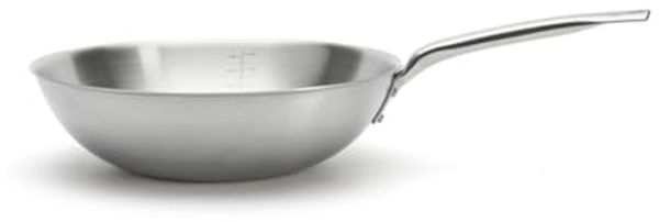 de Buyer - Edelstahl Wok mit Stielgriff Alchimy Bild 4