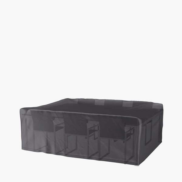AeroCover Schutzhülle für Sitzgruppen 240x190x85 cm Schutzhaube Gartentisch Tischhülle