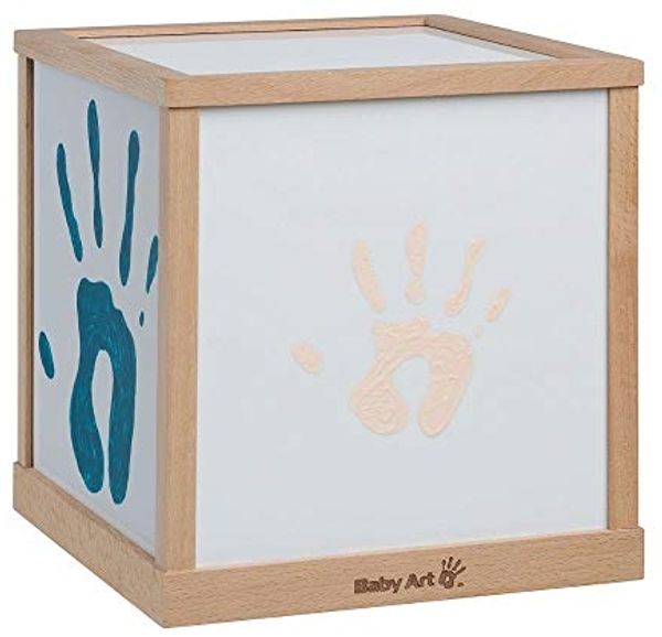 Baby Art Family House Personalisierbare Handabdruck-Lampe für Kinder, Nachtlicht für Kinder